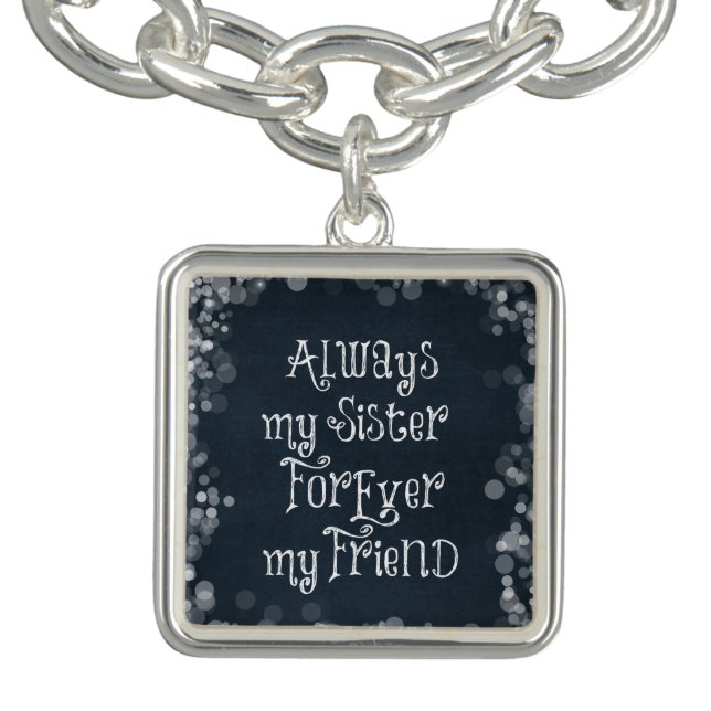 Sister Quote Bracelet (Design)