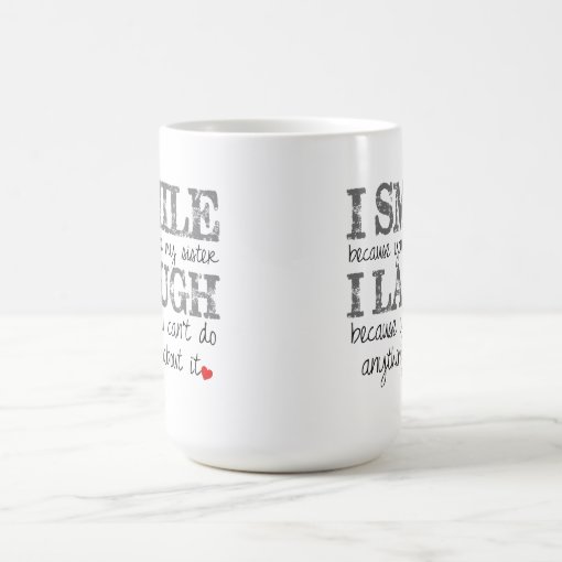 Sister Quote Coffee Mug | Zazzle