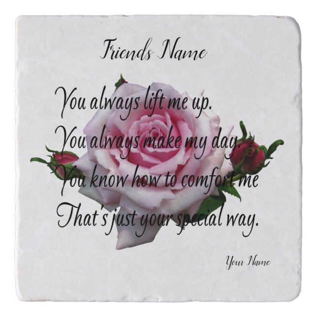 SISTER QUOTE TRIVET (Front)