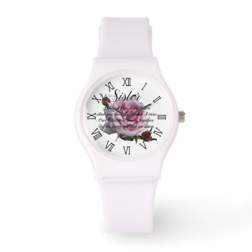 SISTER QUOTE WATCH