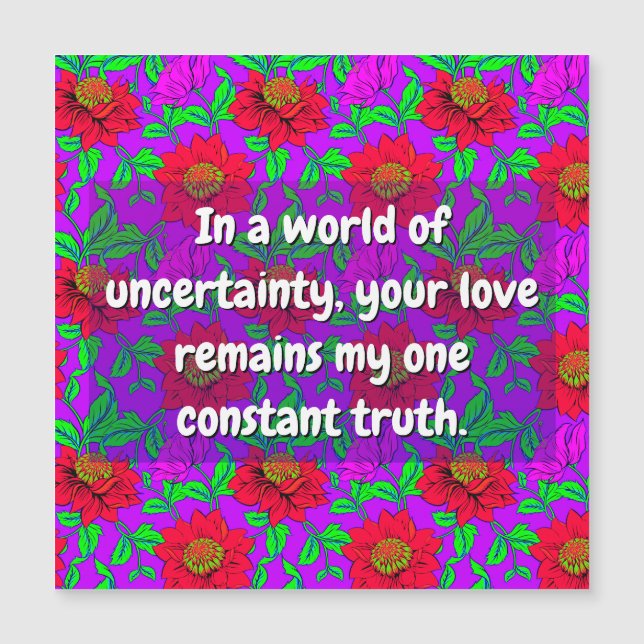 Sister Quotes (You Are Loved) Flowers, Friend Card (Front)