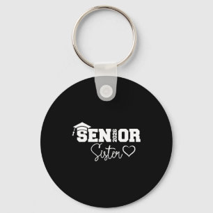 Sister senior 2026 proud sister of a class of 2026 keychain