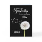 Sister Sympathy Dandelion Clock 