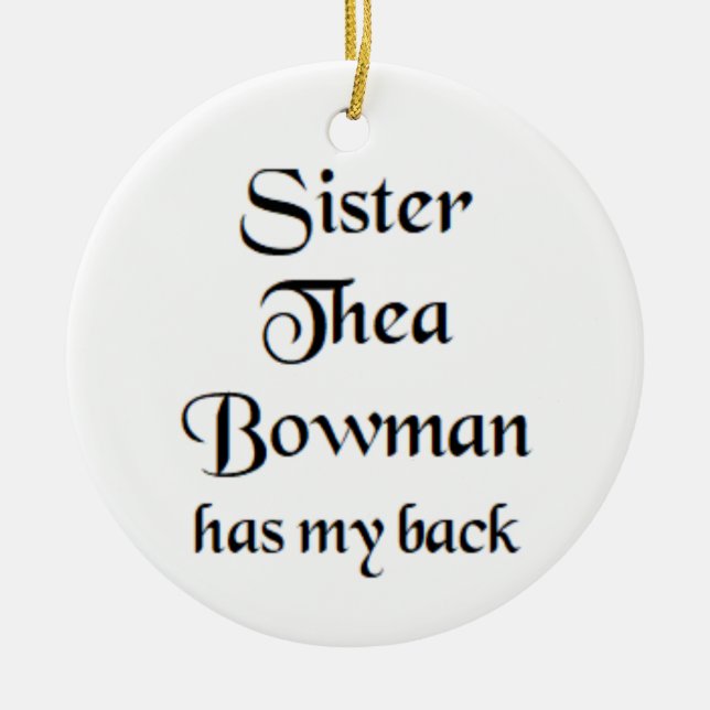sister thea bowman Mug Ceramic Ornament (Front)