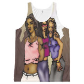 Sisterhood All-Over-Print Tank Top (Front)