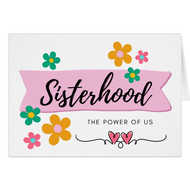 Sisterhood Anniversary The Power of Us (Front Horizontal)