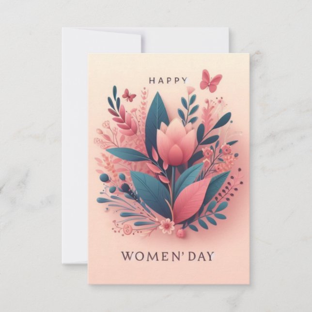 "Sisterhood Celebrated" Card (Front)