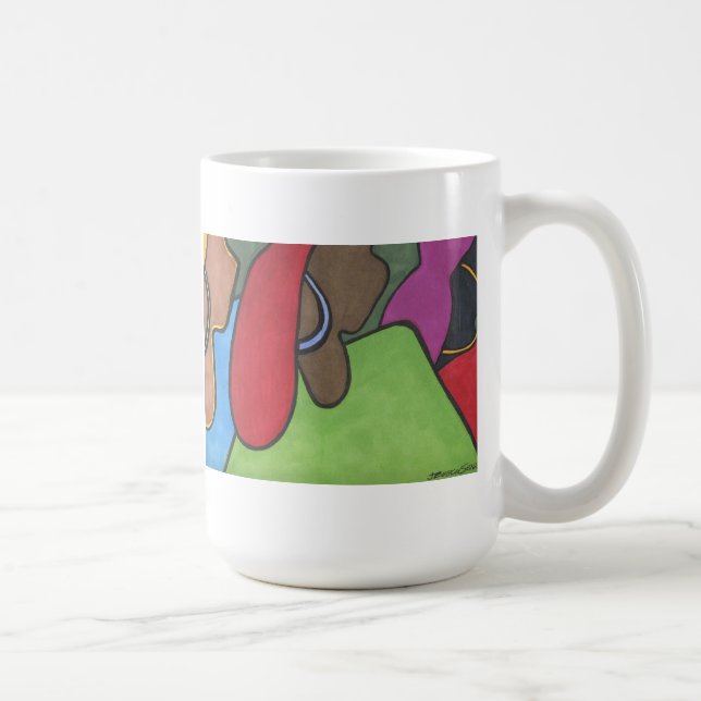 Sisterhood mug by Janice Treece Senter (Right)