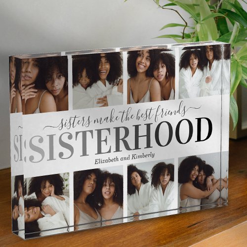 Sisterhood Sisters Photo Block