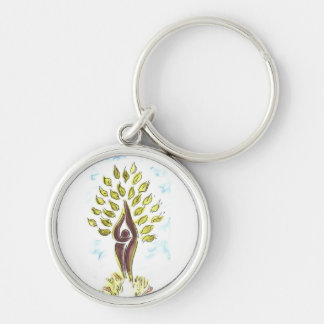 Sisterhood Tree of Life Button Keychain (no words)