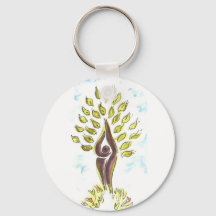 SISTERHOOD-Woman as tree of life-KEYCHAIN