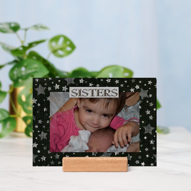 Sisters 7" x 5" Landscape Giclee Photo Print Holder (Insitu 3 (Back))