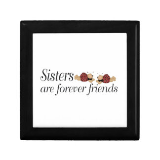 Sisters are forever friends jewelry box