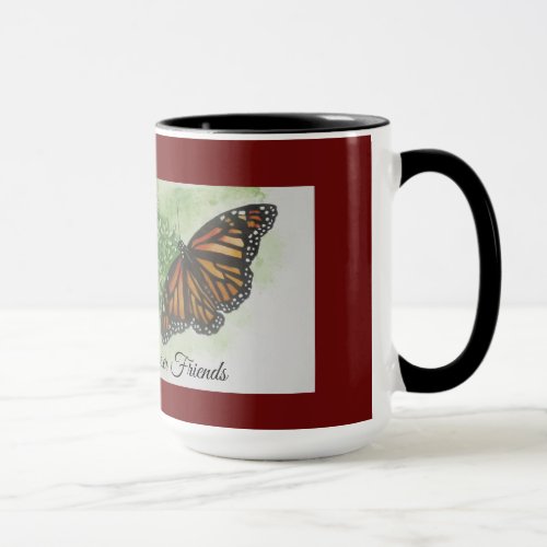 Sisters Are Forever Monarch Mug