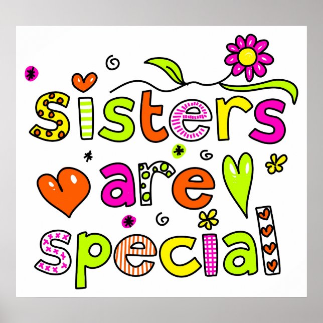 Sisters are Special Poster (Front)