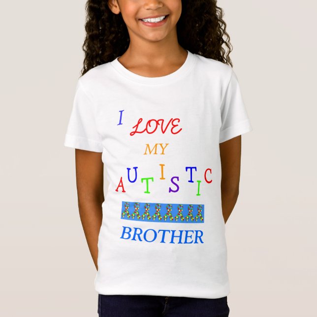 Sister's Autistic Love~Brother! ~ Youth T-Shirt (Front)