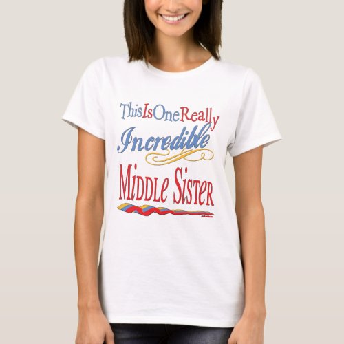 Sisters Big Little and Middle T_Shirt