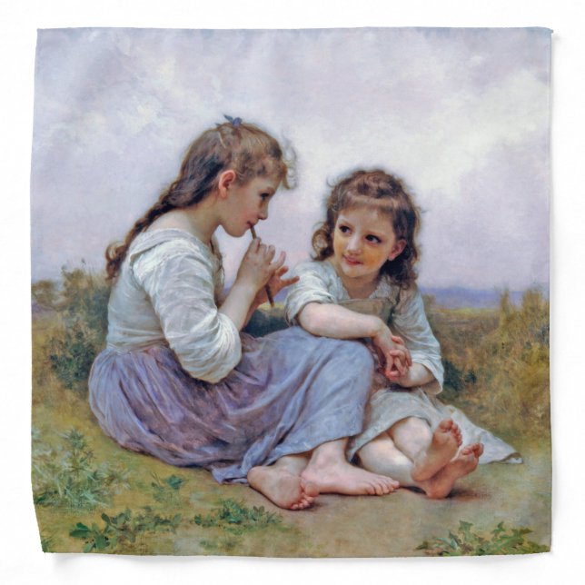 Sisters, Bouguereau Bandana (Front)