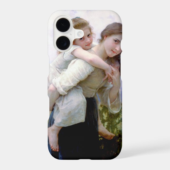 Sisters, Bouguereau Case-Mate iPhone Case (Back)