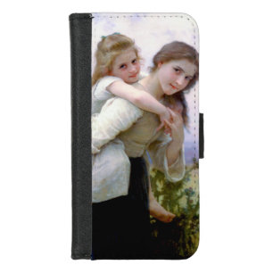 Sisters, Bouguereau iPhone 8/7 Wallet Case