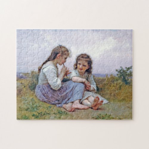 Sisters Bouguereau Jigsaw Puzzle