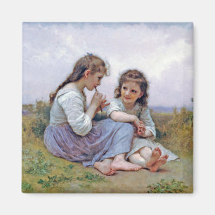 Sisters, Bouguereau Magnet