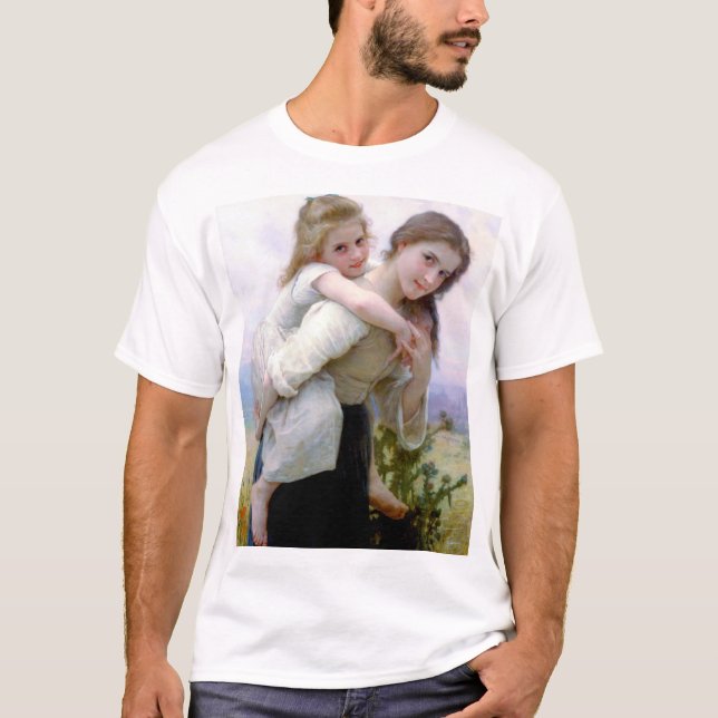 Sisters, Bouguereau T-Shirt (Front)