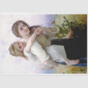 Sisters, Bouguereau Tissue Paper