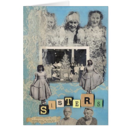 "Sisters" card (Front)