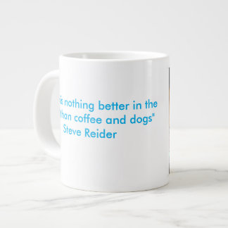 Sisters, Coffee and Dogs Giant Coffee Mug