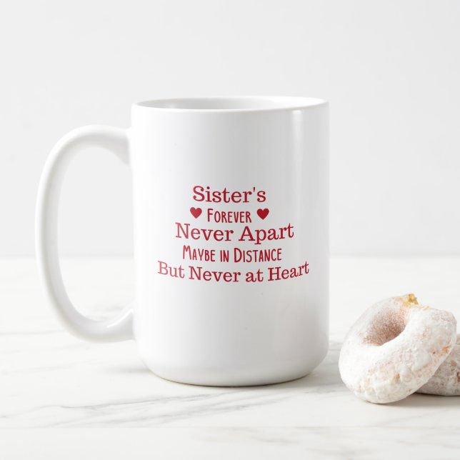 Sister's Coffee Mug (With Donut)