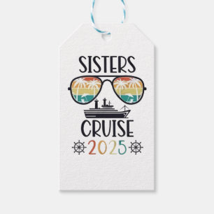 Sisters Cruise 2025 Family Matching Trip  Gift Tags