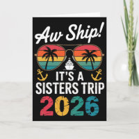 Sisters Cruise Trip 2026 Vacation Trip Matching Wo