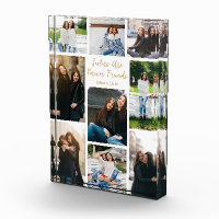 Sisters Forever Friends Collage Custom Quote