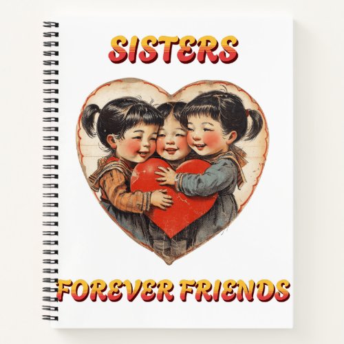 Sisters Forever Friends Notebook