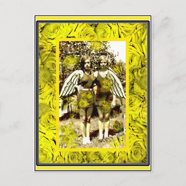 SISTERS FROM HEAVEN POSTCARD (Front)