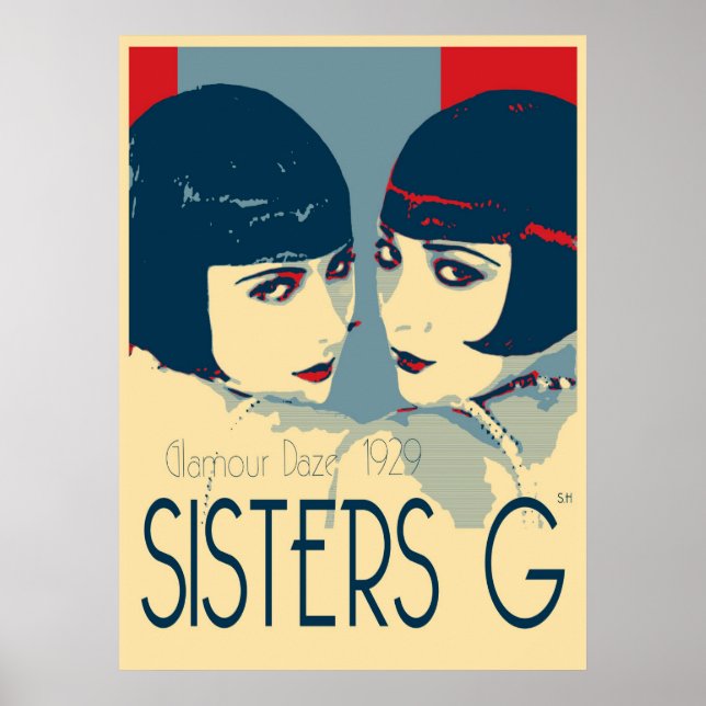 Sisters G - 1920's Fashion Poster (Front)