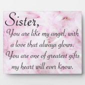 Sisters Greatest Love Plaque | Zazzlecom | Sister Birthday Quotes