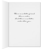 Sisters In The Garden - Sister Card (Inside (Right))