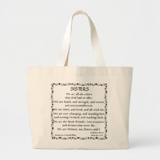 SISTERS Jumbo Tote Bag