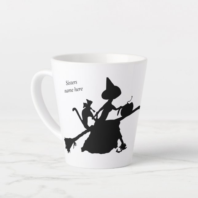 Sisters Latte Mug (Left Angle)