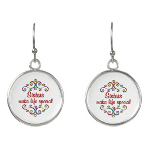 Sisters Make Life Special Earrings