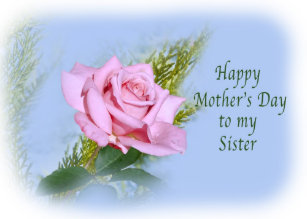 floral mothers day sister cards zazzle