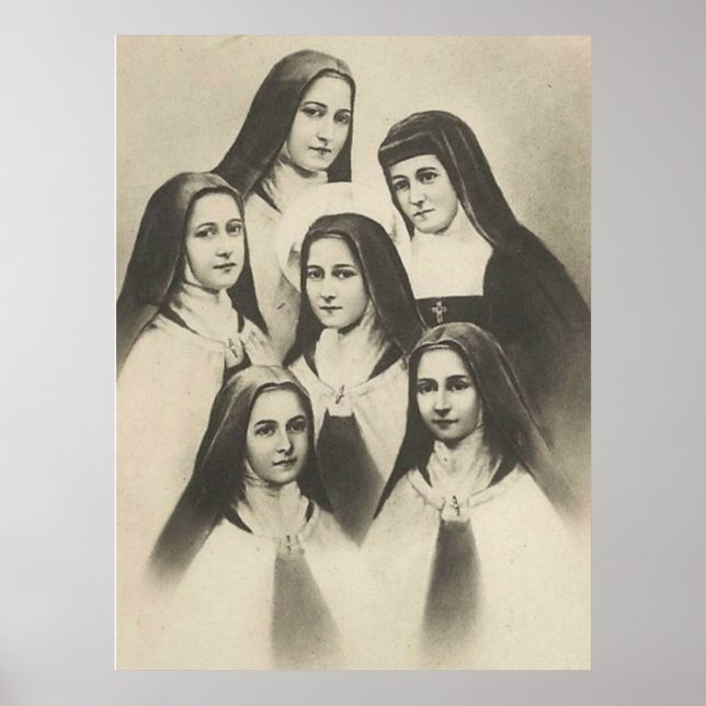 Sisters of St. Therese of Lisieux Little Flower Poster (Front)