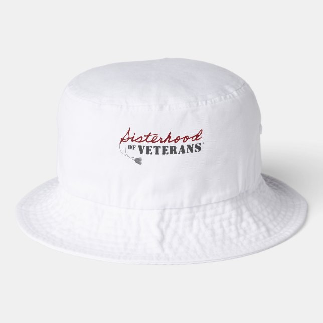 Sisters of Veterans Military Pride Design Bucket Hat (Front)