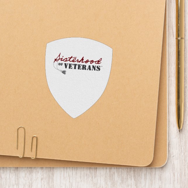 Sisters of Veterans Military Pride Design Patch (On Folder)