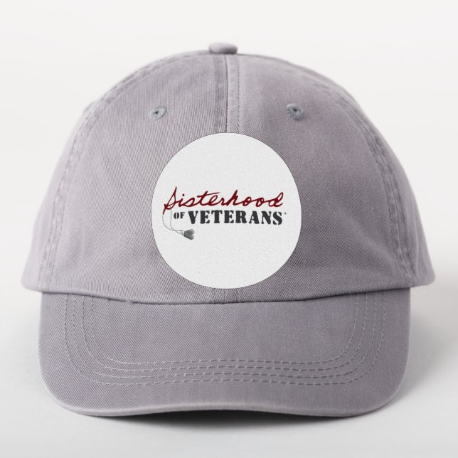 Sisters of Veterans Military Pride Design Patch (On Headwear)
