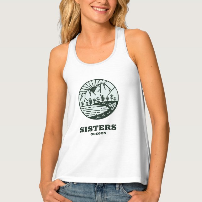 Sisters - Oregon Tank Top (Front)