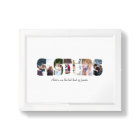 Sisters Photo Collage Poster