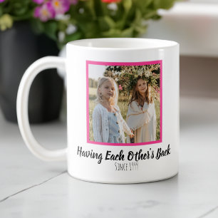 Sisters Pink Coffee Mug